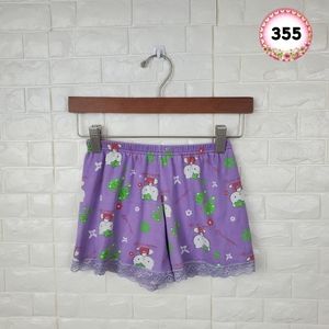 girls small hello kitty purple short ( 5 for $20 )
